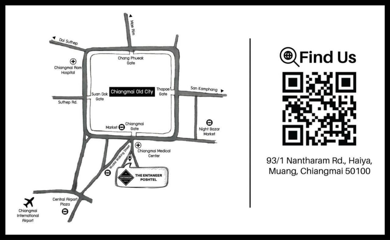 The Entaneer Poshtel Hostel Chiang Mai Exterior photo